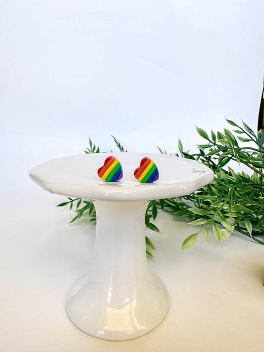 Teenie Rainbow Hearts