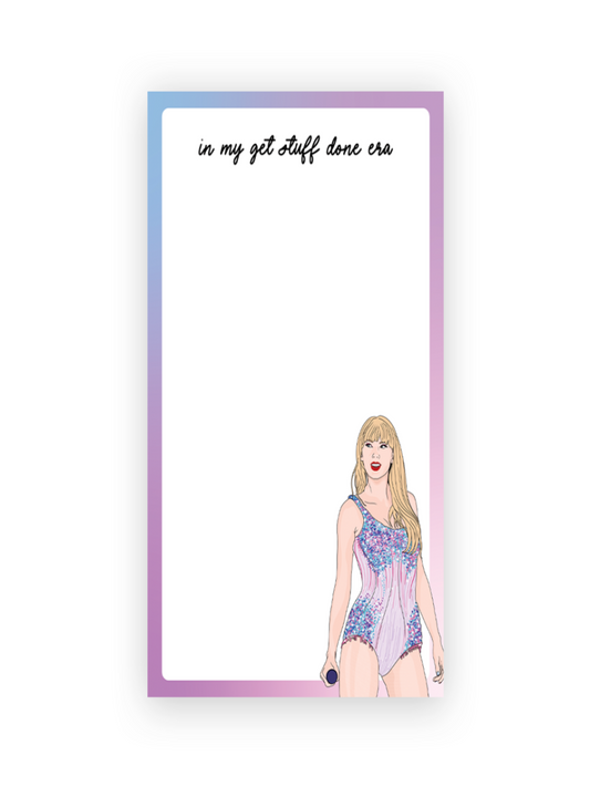 Get Stuff Done Era Notepad