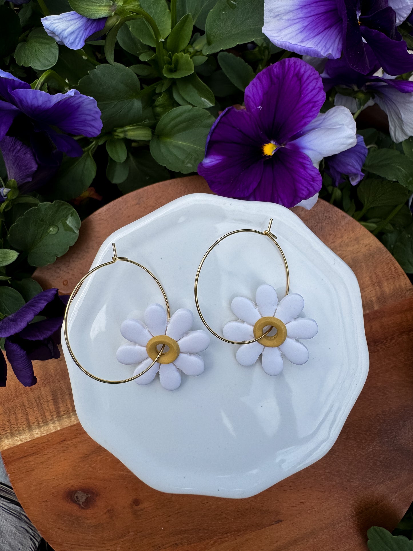 Daisy Dears | Silver & Gold | Dangle & Stud