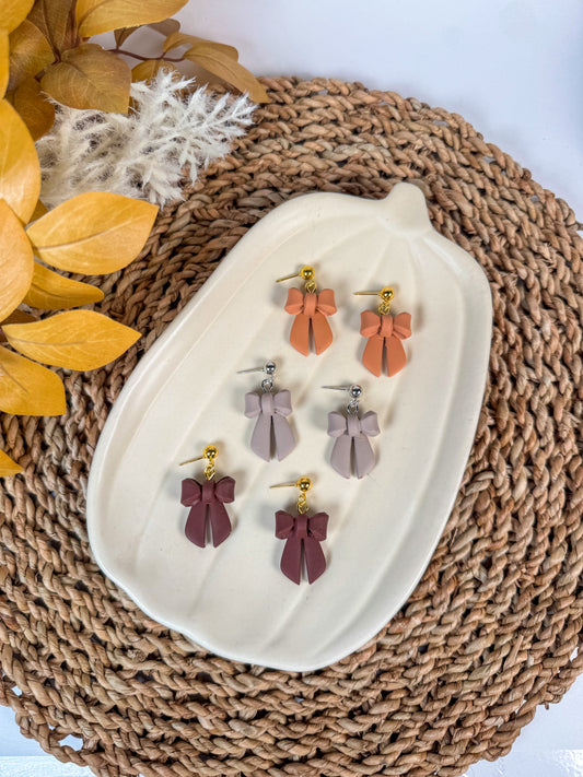Flirty Bows for Fall | Dangles
