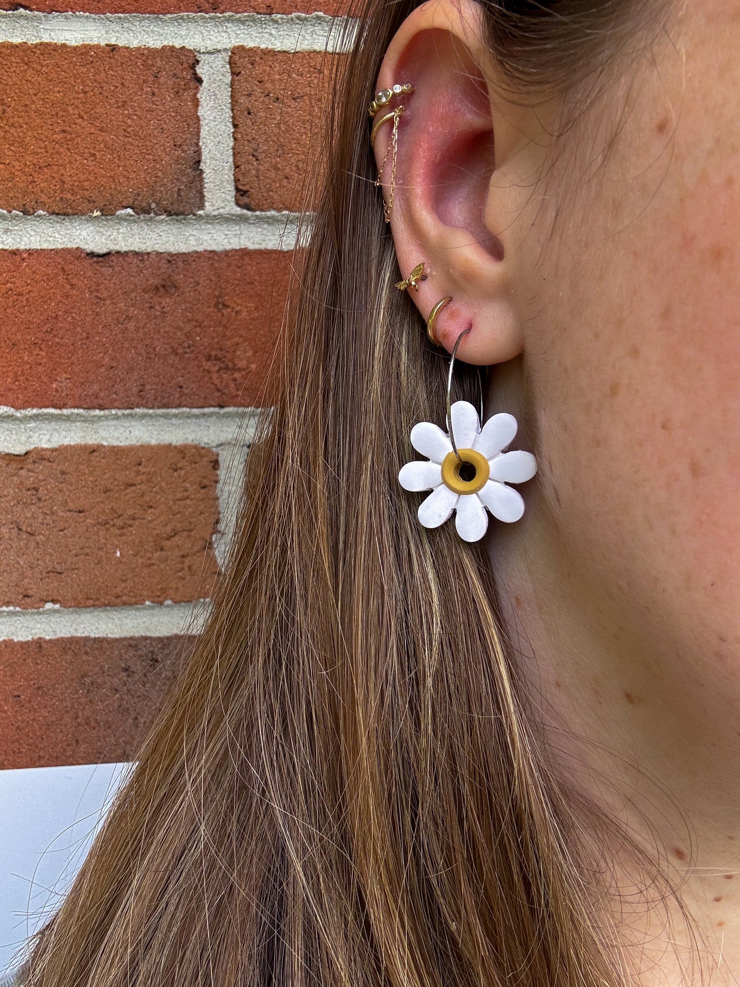 Daisy Dears | Silver & Gold | Dangle & Stud